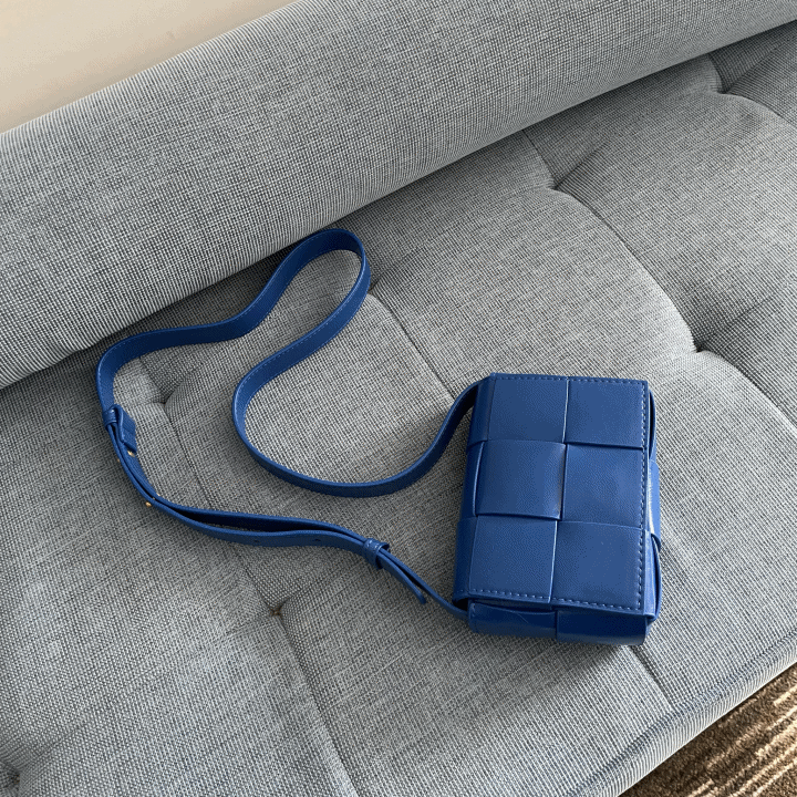 Bottega mini bag (blue)