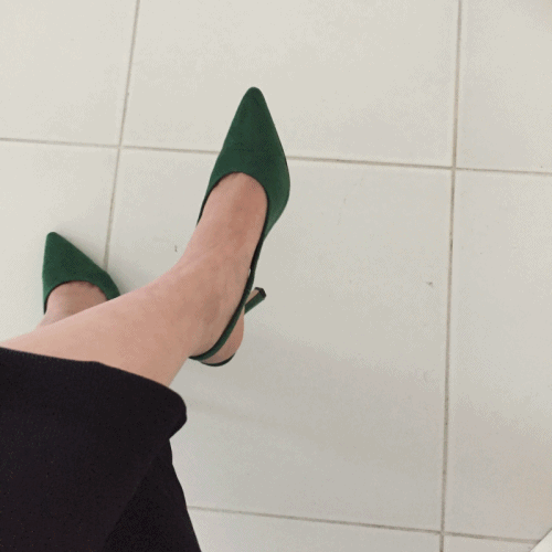 Retro stiletto heel (4color)