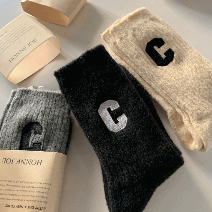 C socks (3color)