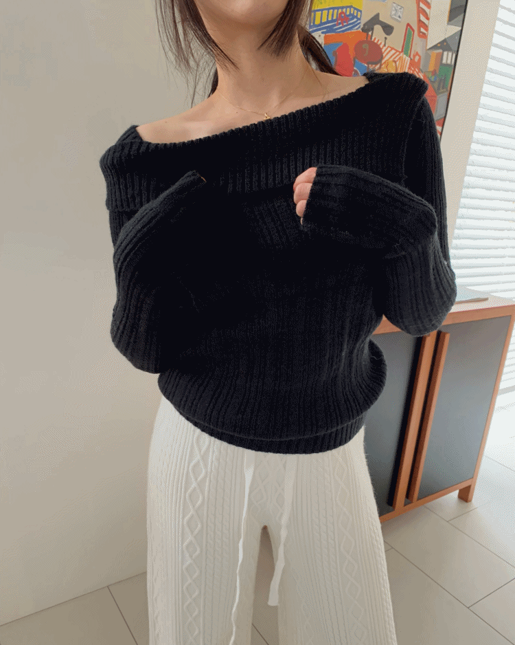 Sordy knit (3color)