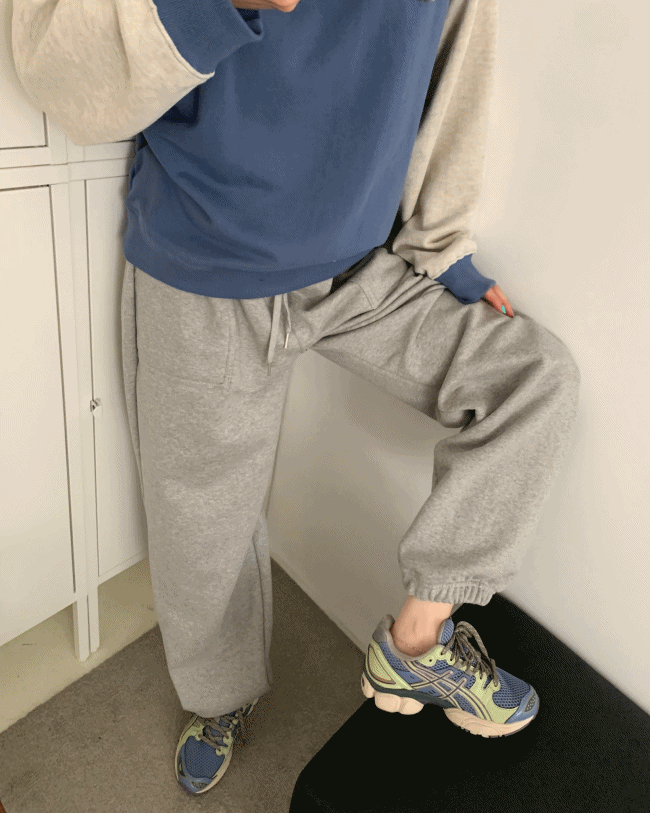 Pug jogger pants (4color)